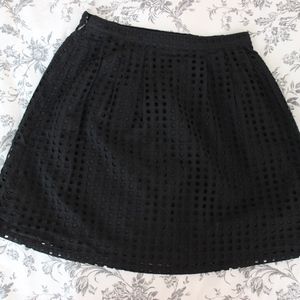 Banana Republic Fit and Flare Cutout Skirt